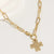 Chunky Cross Chain Necklace
