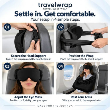 Travelwrap First Class 3-in-1 Travel Sleep Set