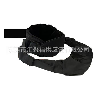 The 3-in-1 aircraft sleep accessory includes a long-range flight pillow with memory foam, adjustable travel eye masks, and blankets
